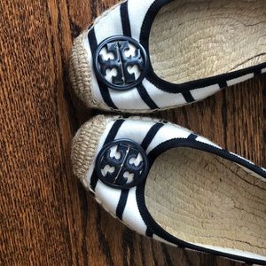 Like new! Tory Burch espadrille ballet flat